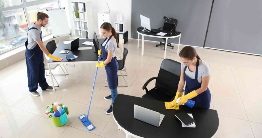 CIC Cleaners Trusted Name, Commercial Cleaning, Clean Workspace, Commercial Cleaning Services